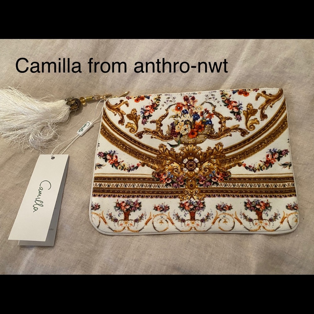 Camilla from Anthropologie rhinestone clutch